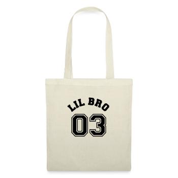 Lil Bro 03 - Little Brother - Stoffbeutel - Natur - Vorne