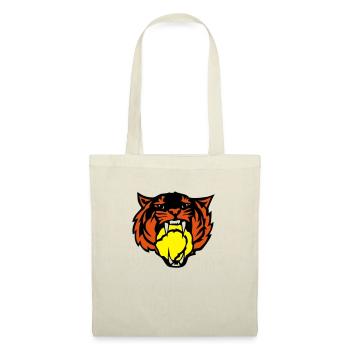 tiger tennis roars face - Tote Bag - nature - Front
