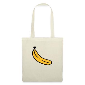 Banane - Stoffbeutel - Natur - Vorne