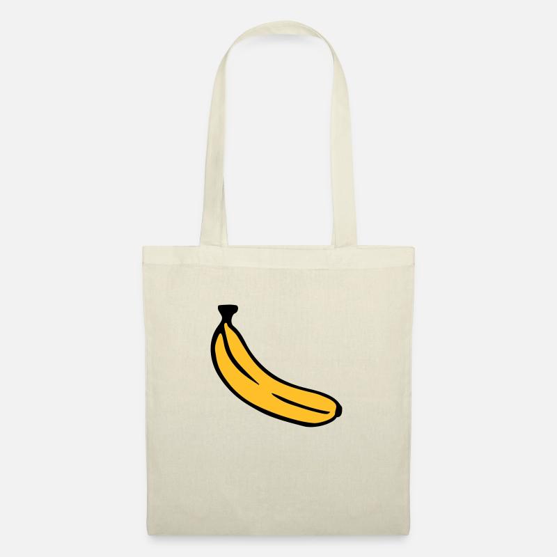 Banane - Stoffbeutel - Natur