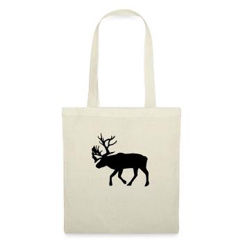 caribou - reindeer - christmas - xmas - Tote Bag - nature - Front