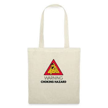 BJJ Brazilian Jiu Jitsu Choking Sign - Tote Bag - nature - Front