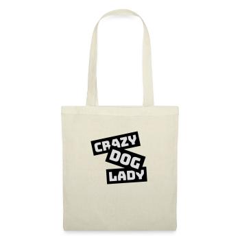 crazy dog lady quote - Tote Bag - nature - Front