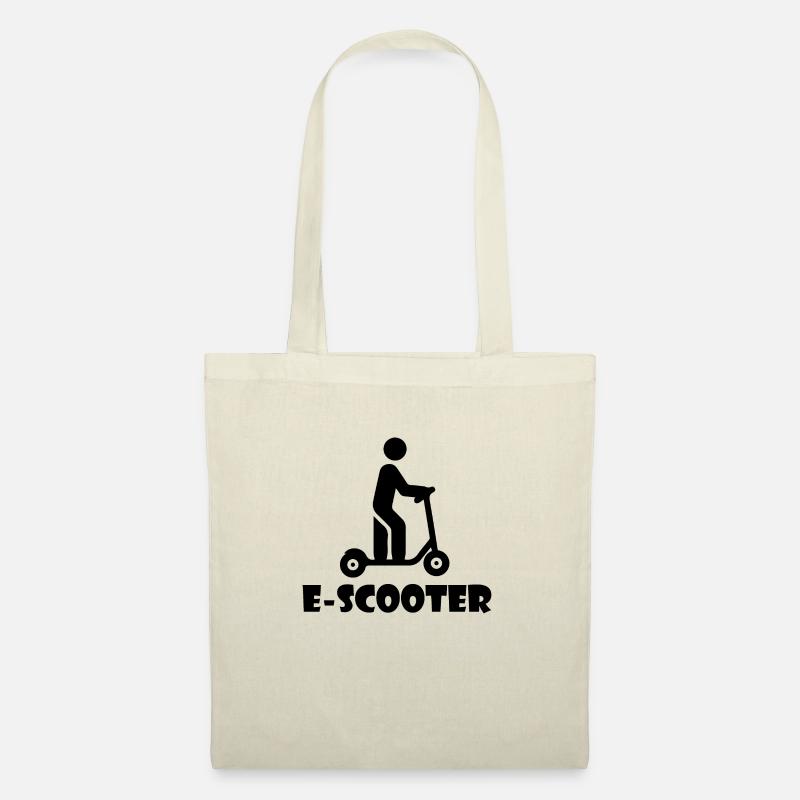 Roller Scooter E-Scooter - Stoffbeutel - Natur
