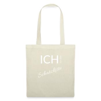 Ich bin eine Schatzkiste - Stoffbeutel - Natur - Vorne