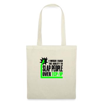 slap_over_tcp_ip - Sac en tissu - nature - Devant