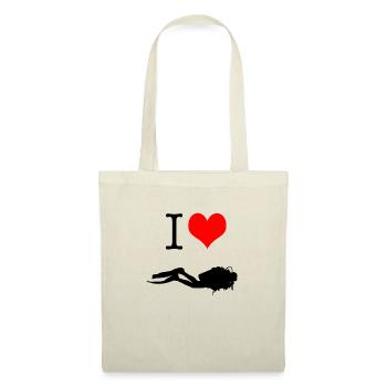 Plongée 2 - Sac en tissu - nature - Devant