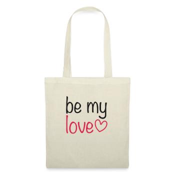 be my love - Stoffbeutel - Natur - Vorne