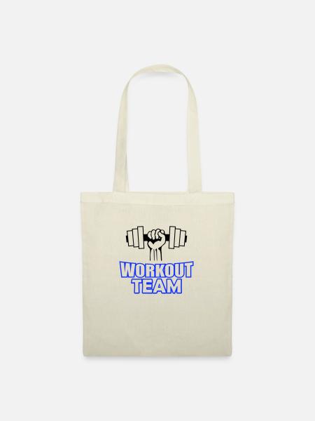 Workout Team - Stoffbeutel - Natur