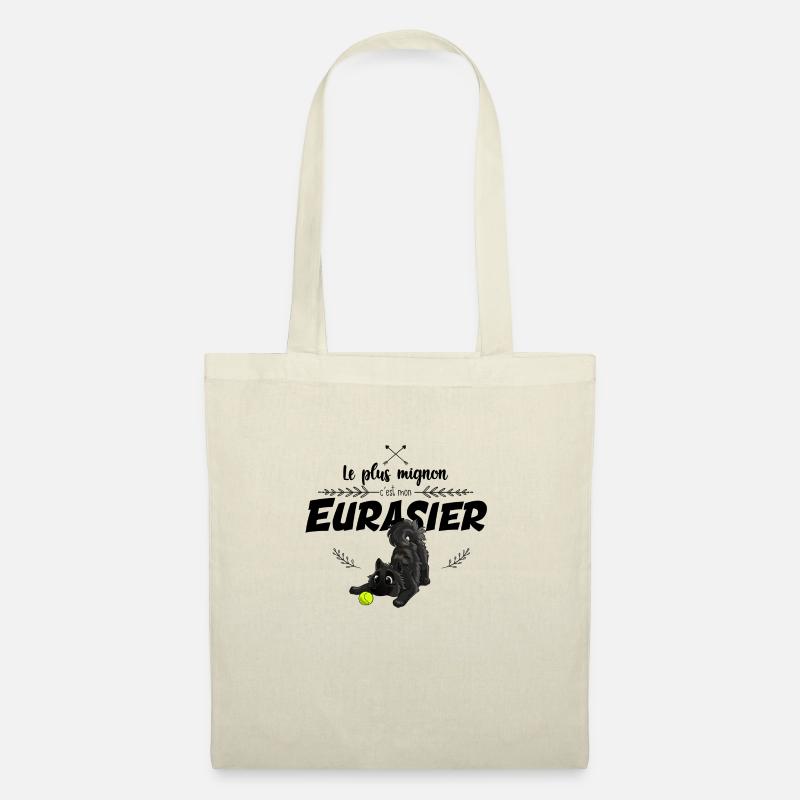 Der süßeste Eurasier - Stoffbeutel - Natur