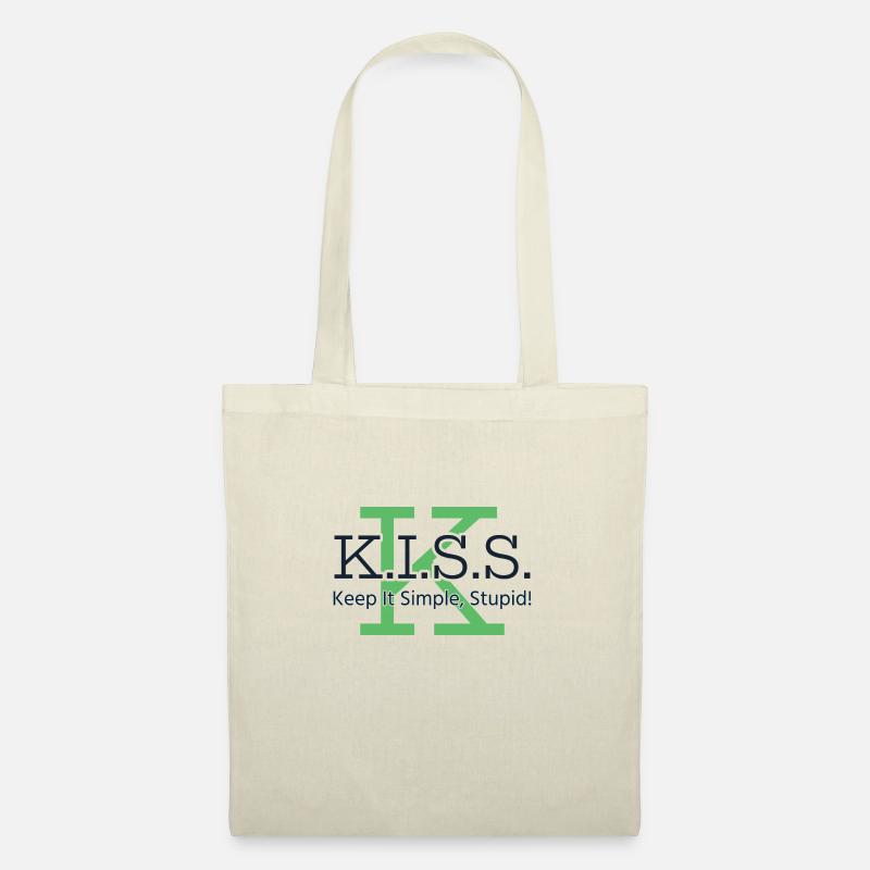 Keep It Simple, Stupid - Tote Bag - nature