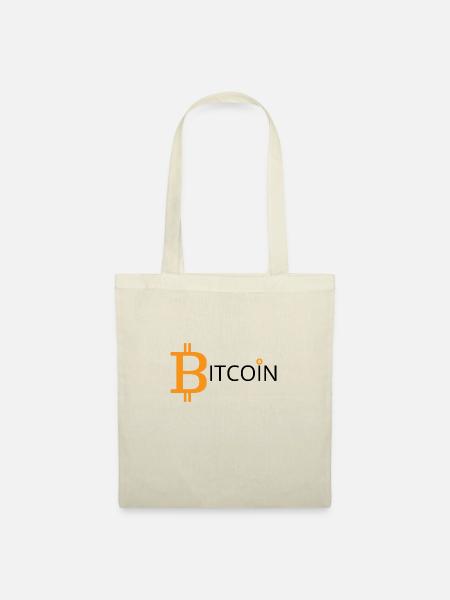 Bitcoin - Stoffbeutel - Natur