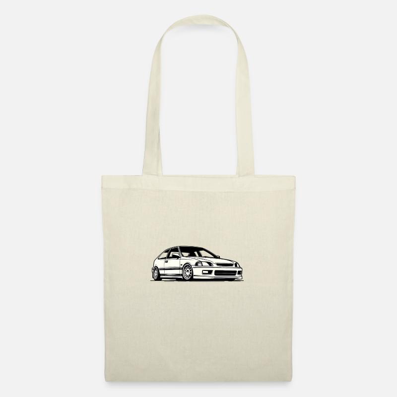 we love EG6 hatchback - Stoffbeutel - Natur