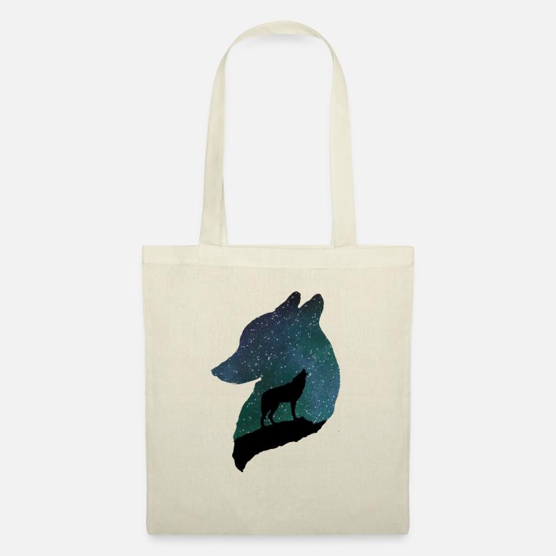 Night wolf - Tote Bag - nature