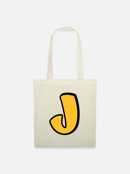 Alphabet J - Tote Bag - nature