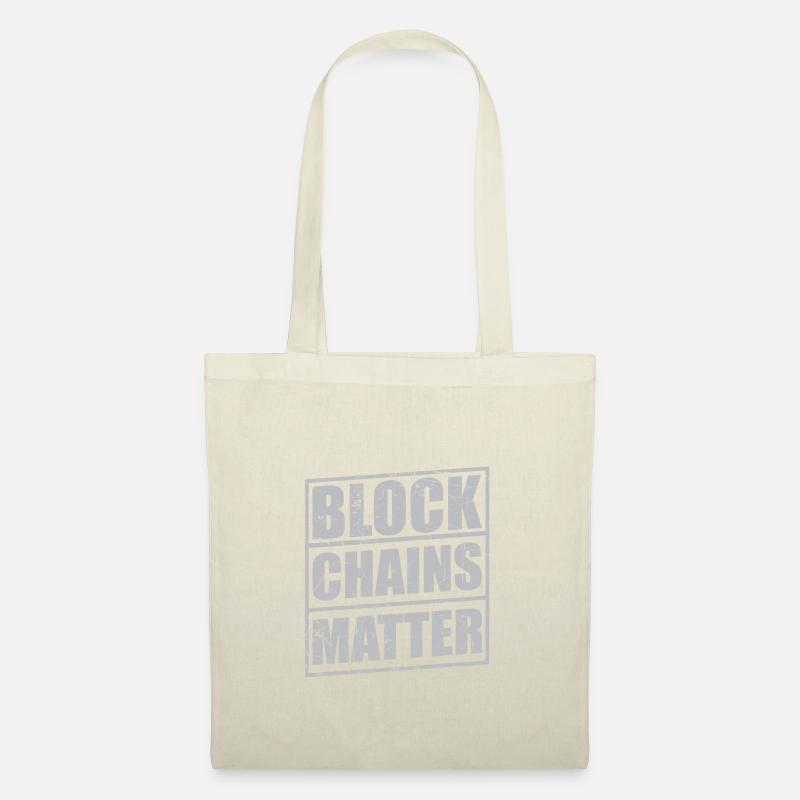 BLOCKCHAINS MATTER! - Stoffbeutel - Natur