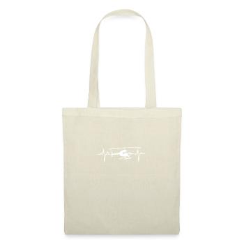 | cardiaques d’hélicoptère Hélicoptère - Sac en tissu - nature - Devant