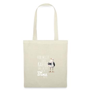 Ich muss nur nach Binz - Ostsee Geschenk Logo Lieb - Stoffbeutel - Natur - Vorne