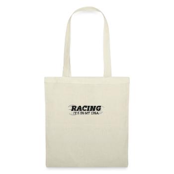 La course C’est dans mon ADN - la course - Sac en tissu - nature - Devant