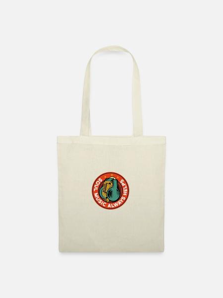 Funk Clothing | Vintage 70er Jahre Kostüm für Soul Musik - Stoffbeutel - Natur