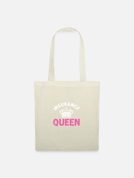 Insurance Queen - Versicherungsagent - Stoffbeutel - Natur