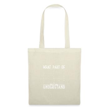 Quelle partie de ne comprenez-vous pas - code - Sac en tissu - nature - Devant