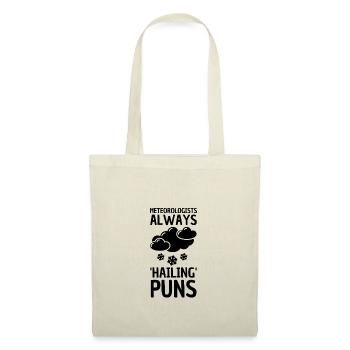 Jeu de mots météorologique pour météorologue - Sac en tissu - nature - Devant