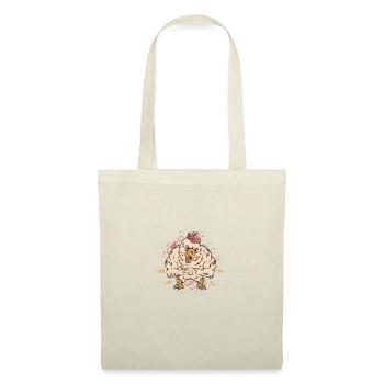 Muscular Chicken - Powerlifting - Tote Bag - nature - Front