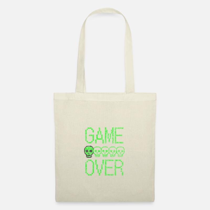 Game Over - Stoffbeutel - Natur