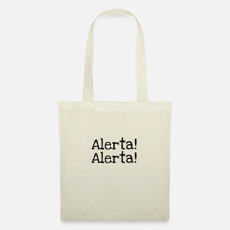 Alerta! Alerta! - Stoffbeutel - Natur