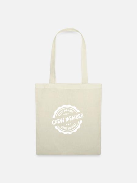 Crew Stempel - Stoffbeutel - Natur