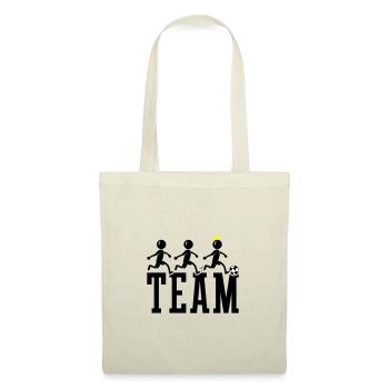 Football par équipe Football - Sac en tissu - nature - Devant