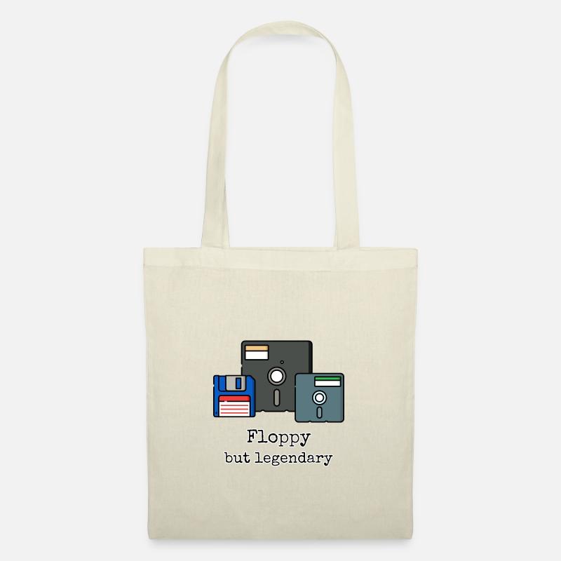 Floppy but legendary - Stoffbeutel - Natur