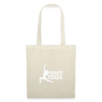 Power Yoga Energie Sport Spruch Spiritual Love Nam - Stoffbeutel - Natur - Vorne