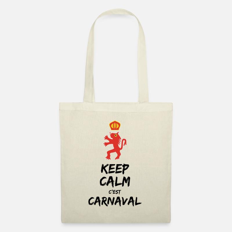 Keep Calm c'est Carnaval - Sac en tissu - nature