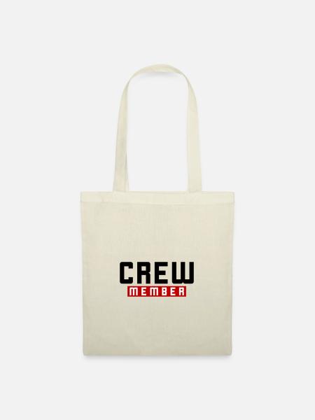Crew Mitglied - Stoffbeutel - Natur