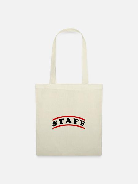 Staff Mitarbeiter - Stoffbeutel - Natur