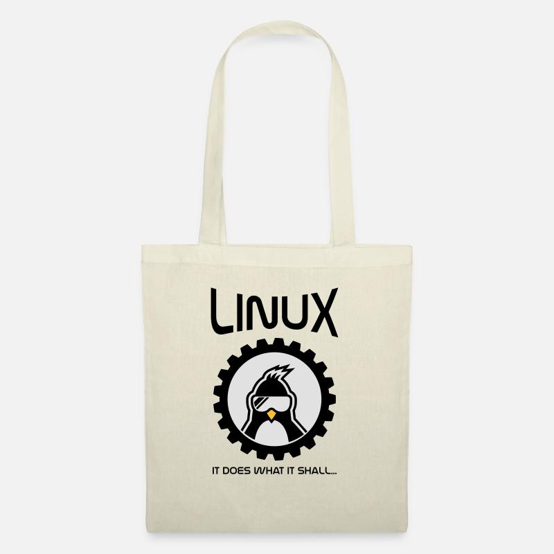 Linux fait ce qu'il doit - Sac en tissu - nature