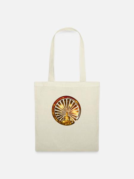 Enso Zen Meditation Buddha Buddhismus Japan Yoga - Stoffbeutel - Natur
