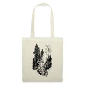 Design for unforgettable bike tours in nature - Tote Bag - nature - Front