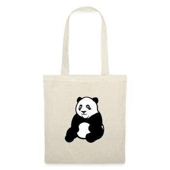Panda - Sac en tissu - nature - Devant