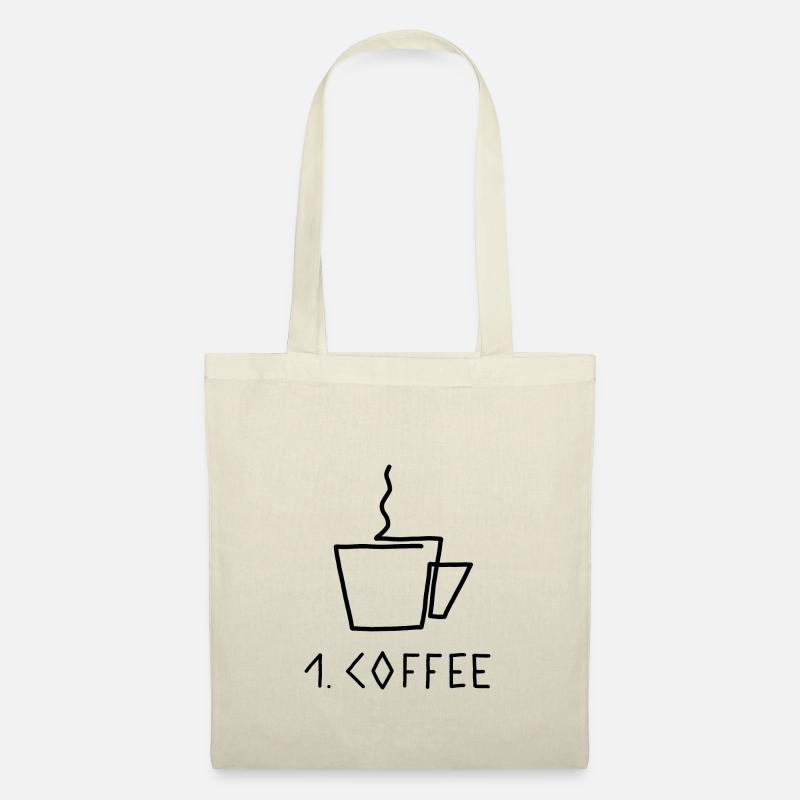 First Coffee Coffee First - Tote Bag - nature