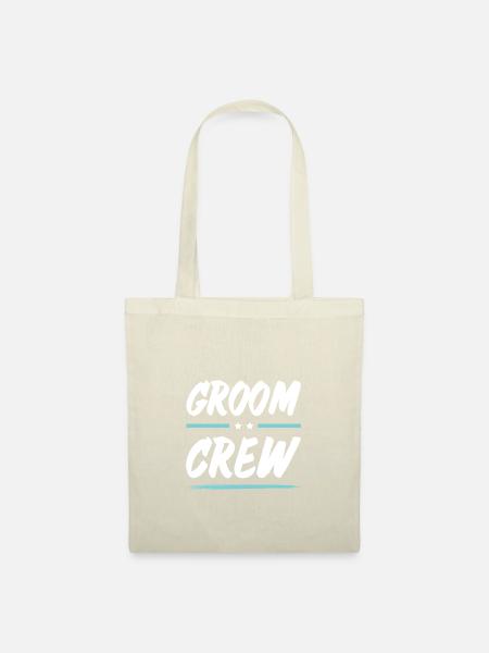 Groom Crew - Stoffbeutel - Natur