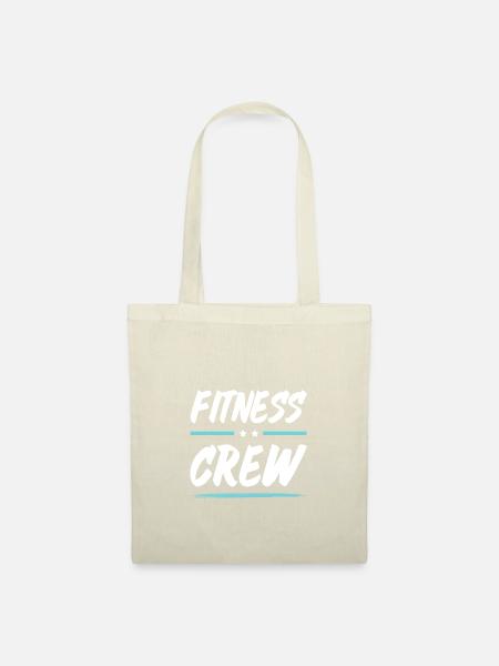 Fitness Crew - Stoffbeutel - Natur