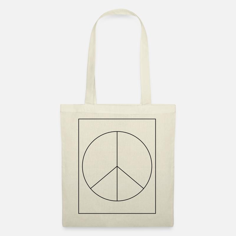 Peace - Stoffbeutel - Natur