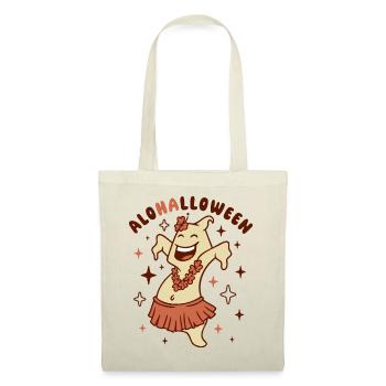 Cheerful Aloha Spirit in Hula Skirt for Halloween - Tote Bag - nature - Front