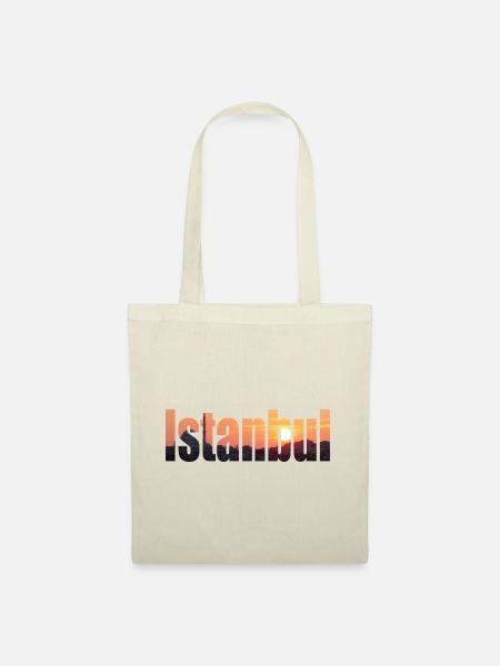 Istanbul ist eine Stadt auf zwei Kontinenten - Stoffbeutel - Natur