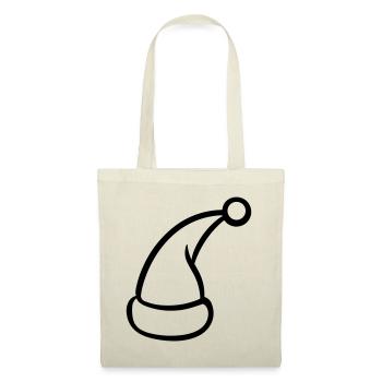 Christmas hat - Tote Bag - nature - Front