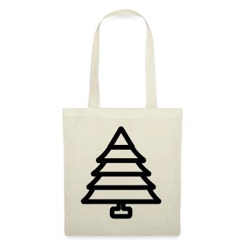 Christmas Tree - Tote Bag - nature - Front
