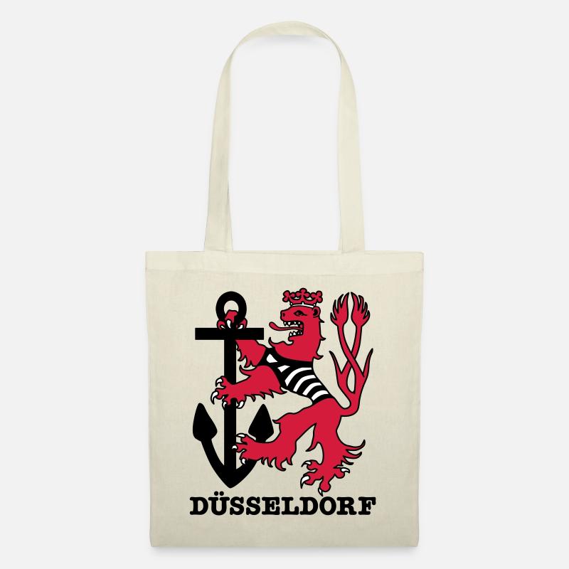 Duesseldorf Düsseldorf Düsseldorfer Loewe Maritim - Stoffbeutel - Natur